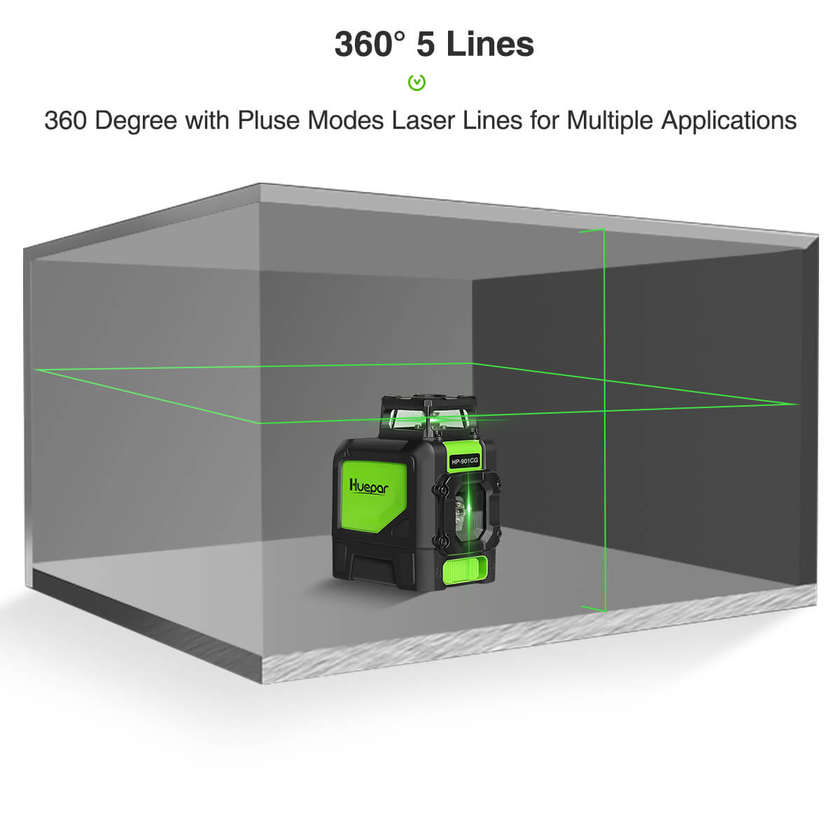 Huepar 901CG HUEPAR CA - Laser Level
