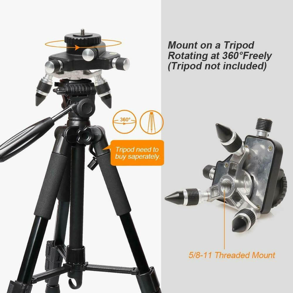 Huepar AT2 Adjustable Adapter HUEPAR CA - Laser Level