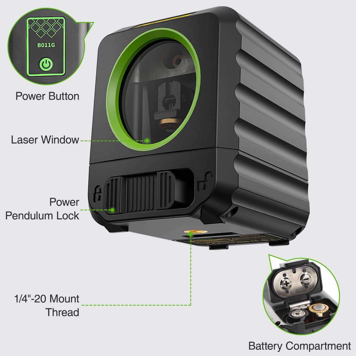 Huepar B011G HUEPAR CA - Laser Level