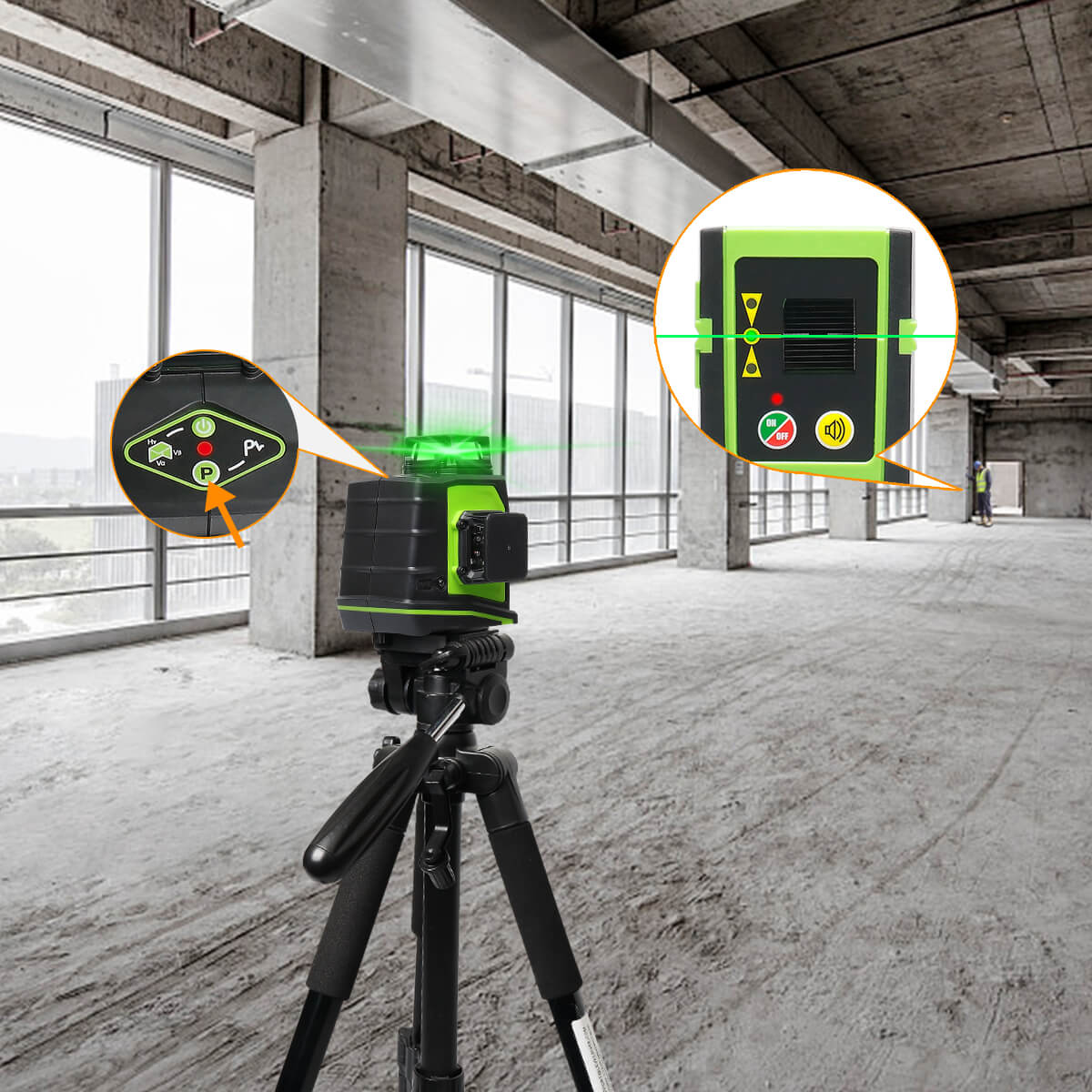 Huepar GF360G HUEPAR CA - Laser Level