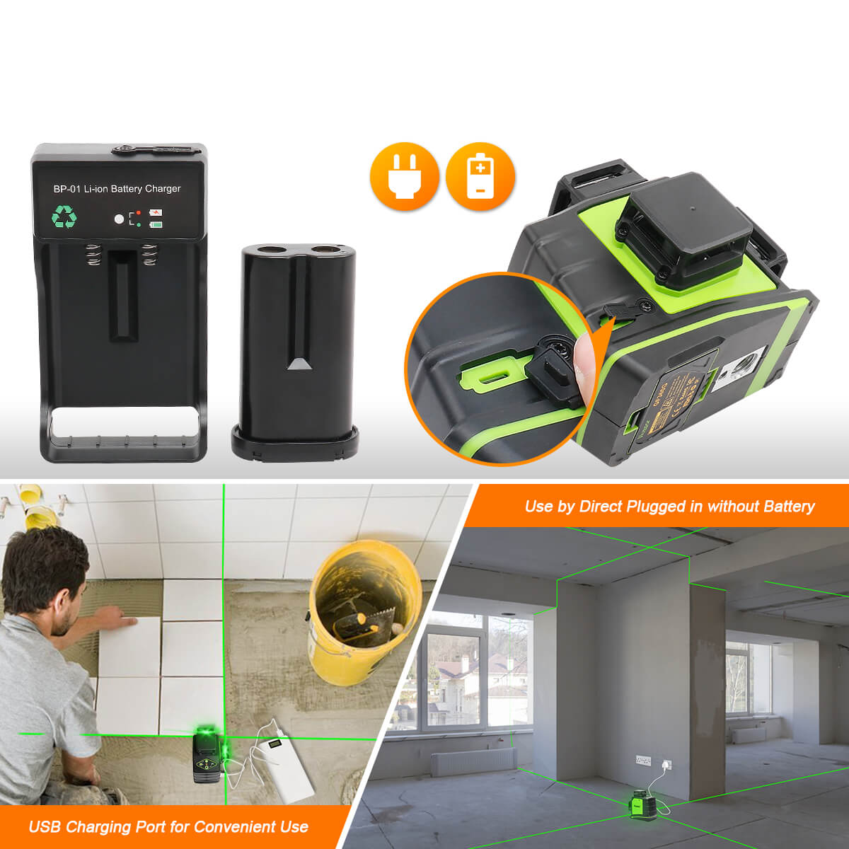 Huepar GF360G HUEPAR CA - Laser Level
