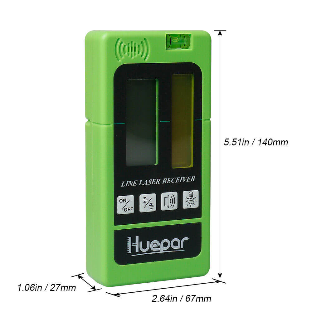 Huepar LR5RG - Line Laser Receiver HUEPAR CA - Laser Level