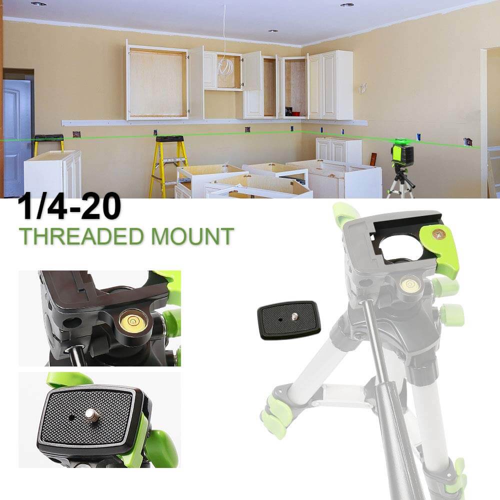 Huepar TPD05 - 19.7"/50CM Lightweight Aluminum Tripod HUEPAR CA - Laser Level