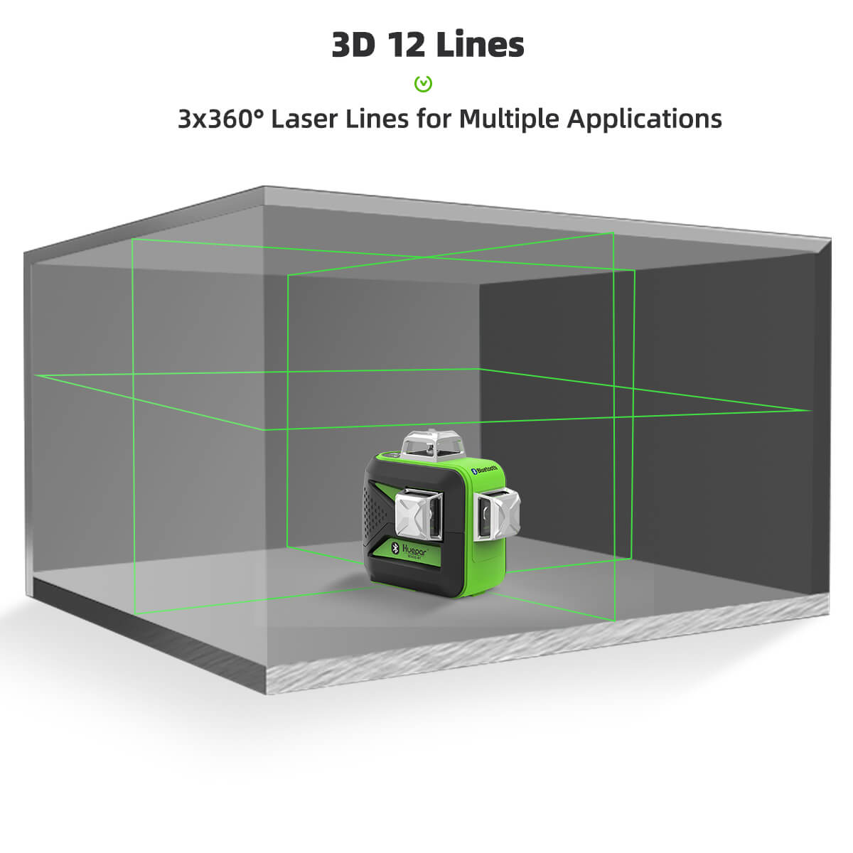 Huepar 603CG-BT Laser Level