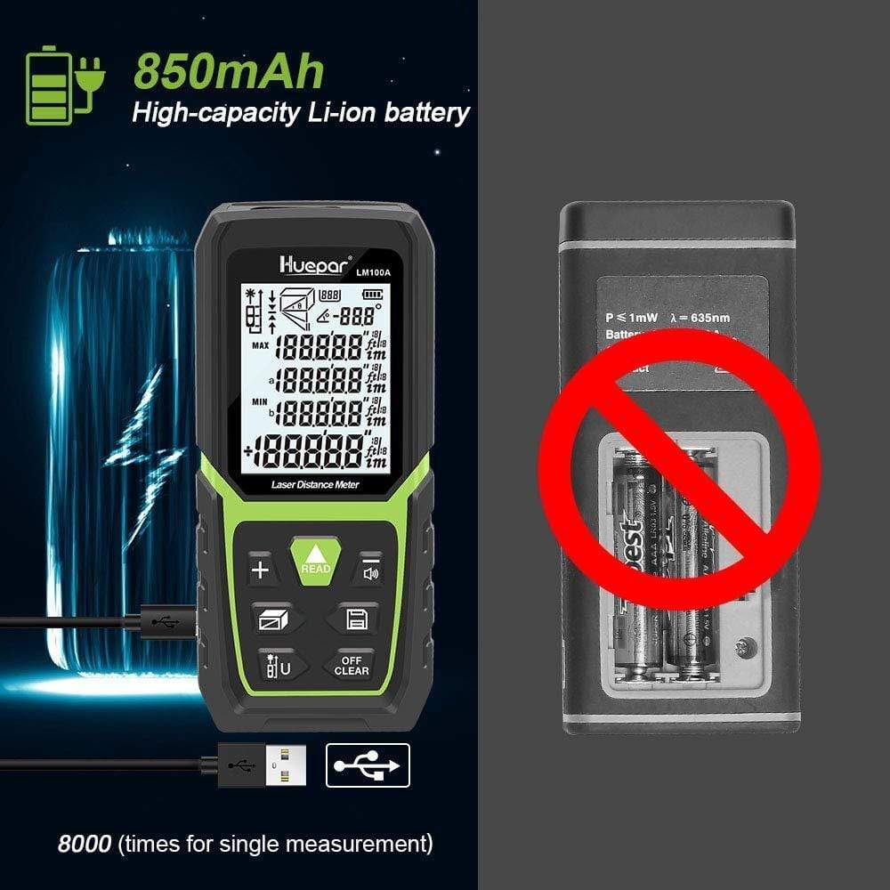 Huepar LM50A - Laser Distance Measure