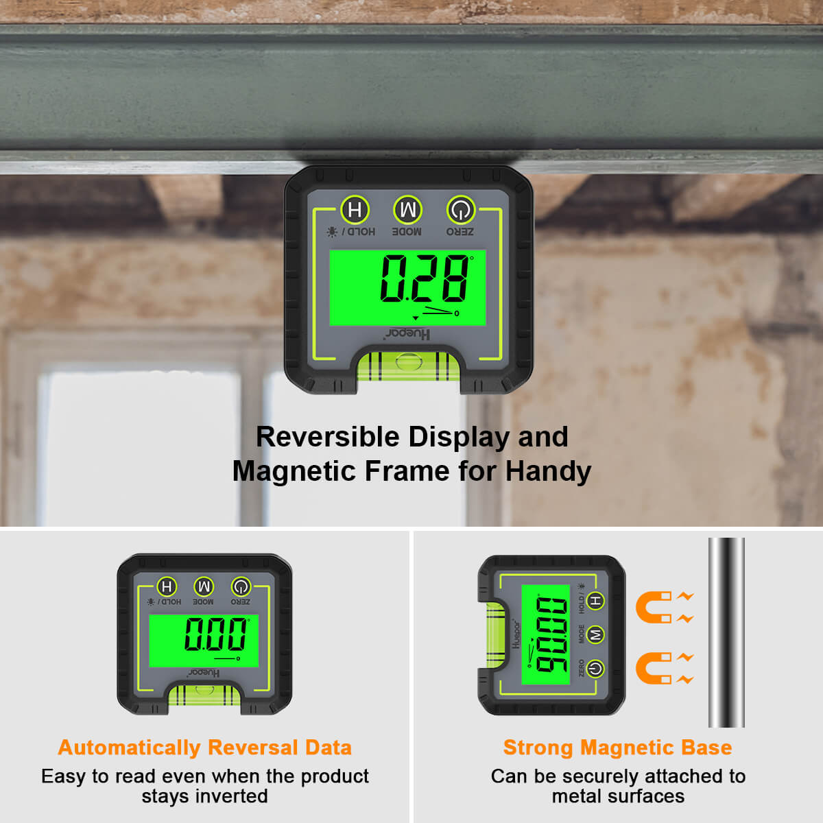 Huepar AG01 -Digital Level Angle Gauge Inclinometer