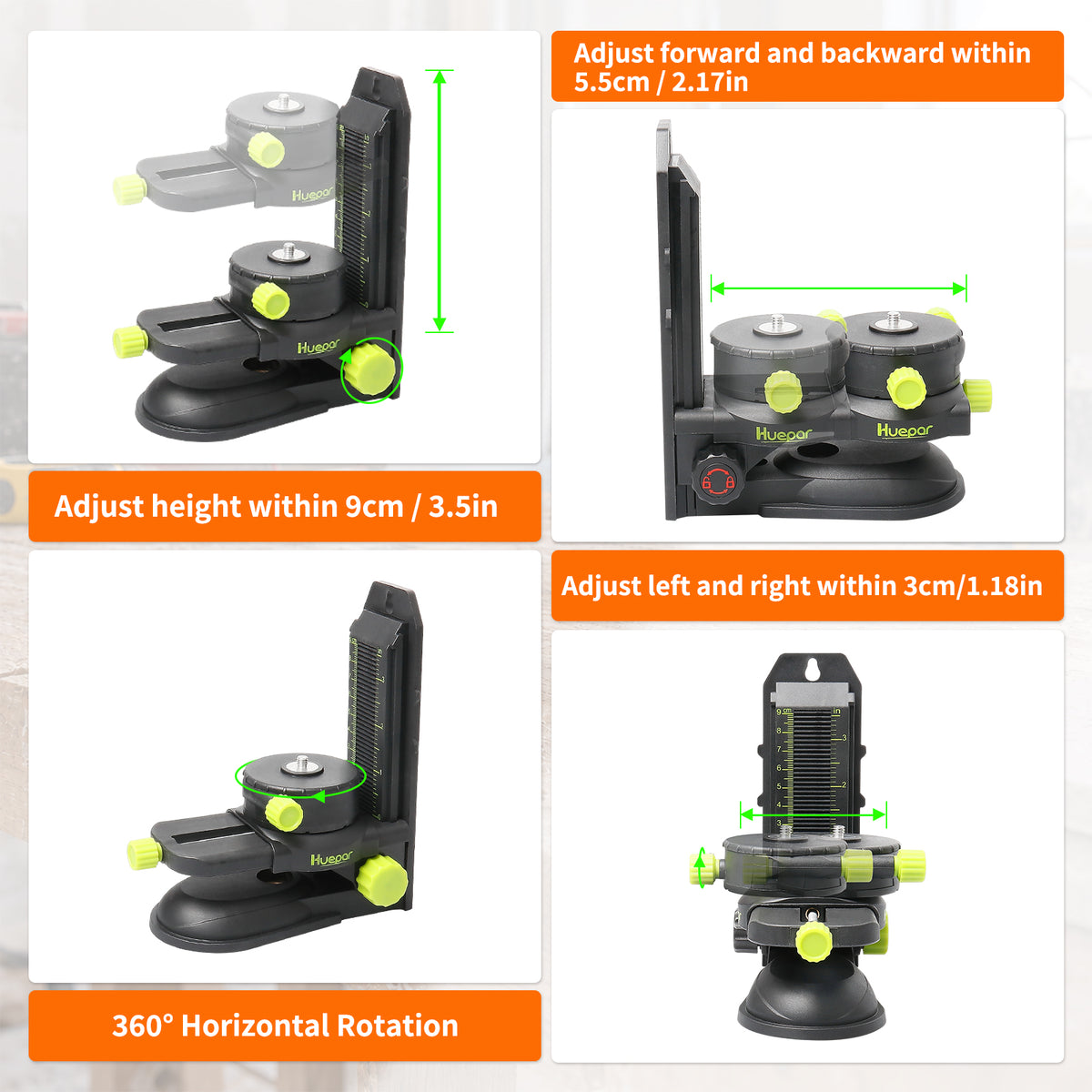 Huepar PV10+ Fine-tuning Bracket