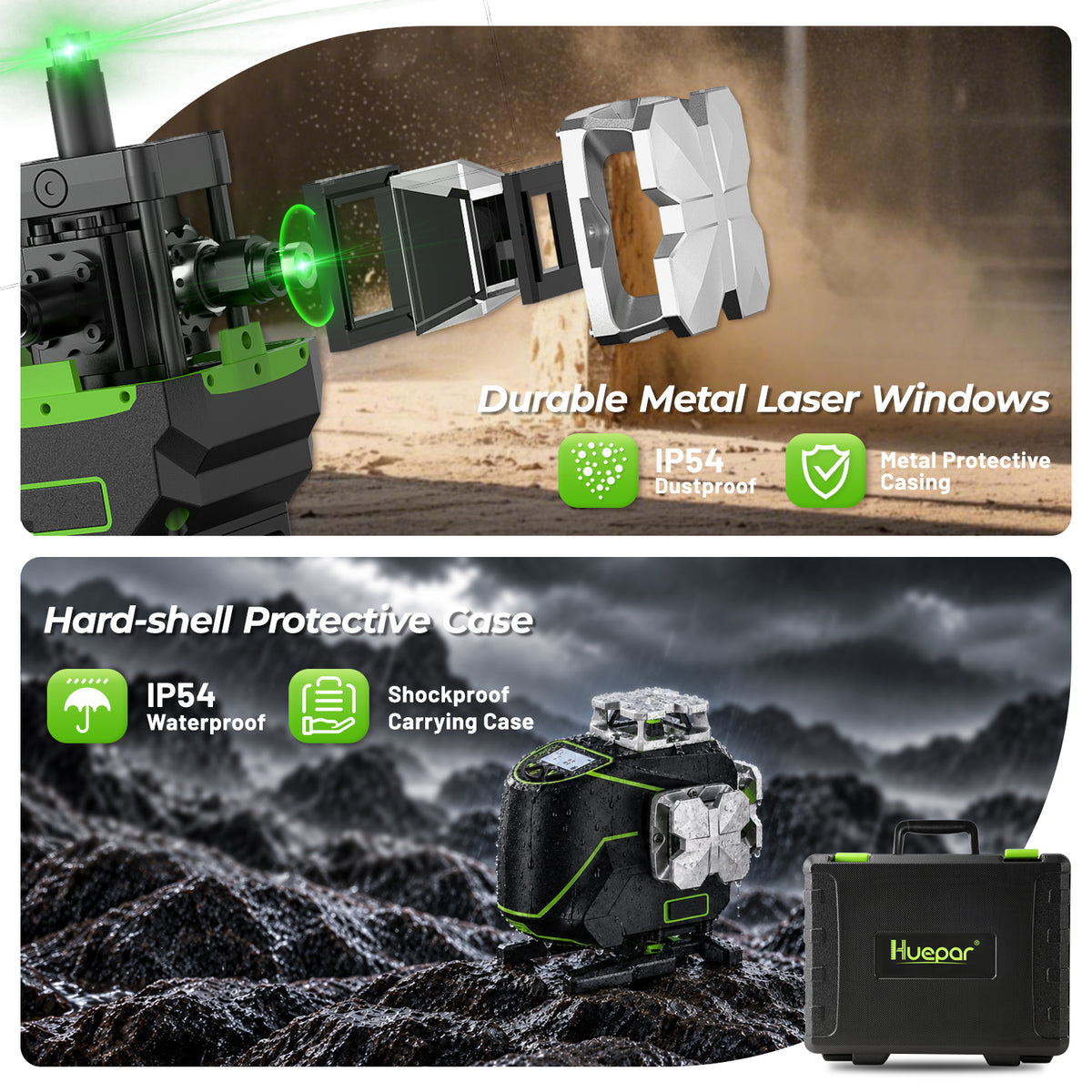 Niveau laser Huepar S04CG