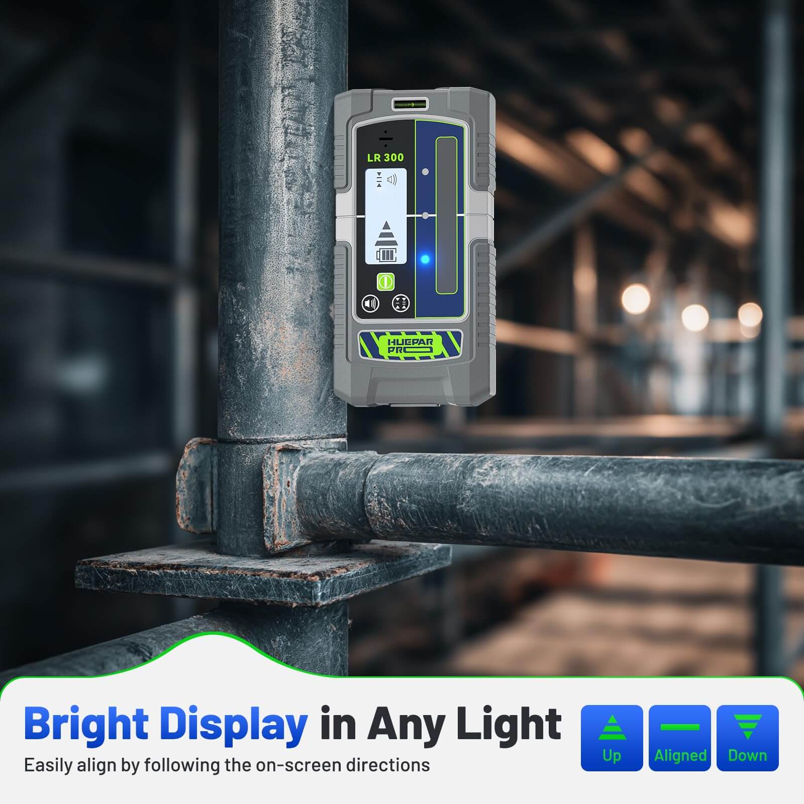 HueparPro LR300 Line Laser Receiver