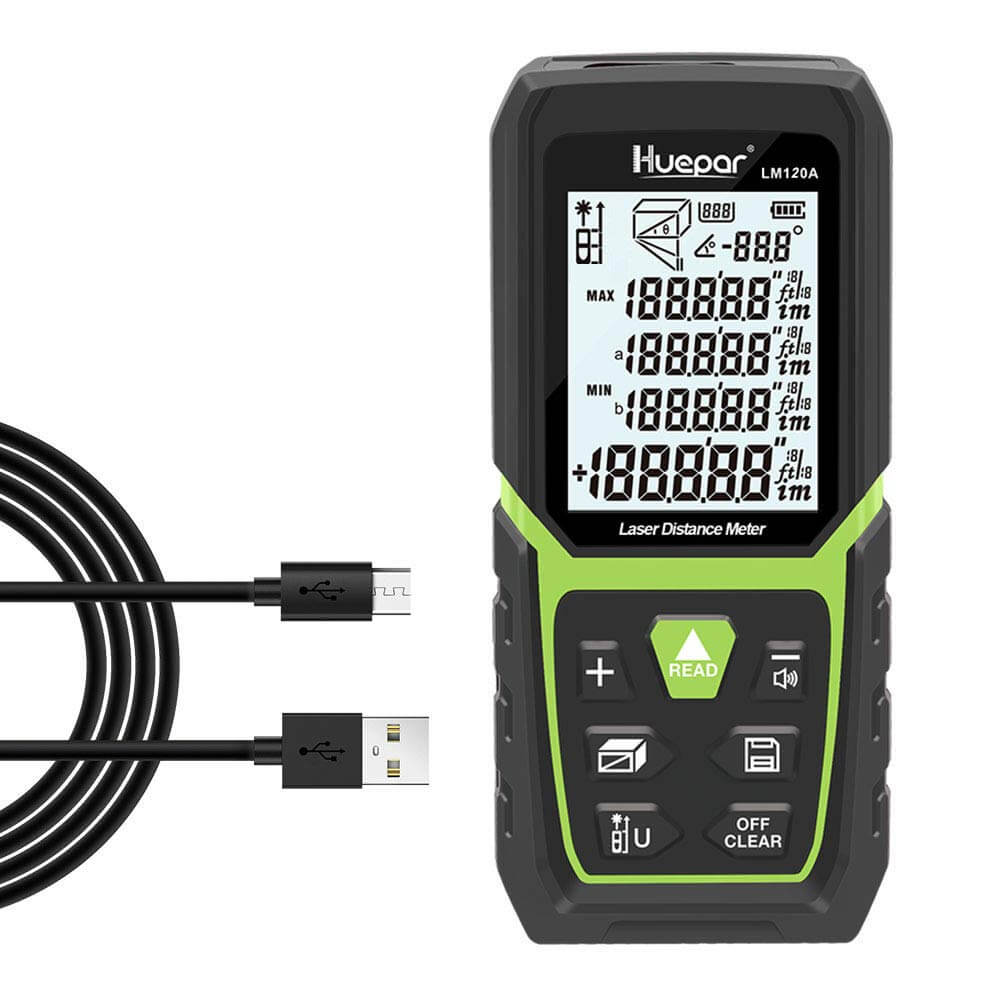 Huepar LM120A - Laser Distance Measure HUEPAR CA - Laser Level