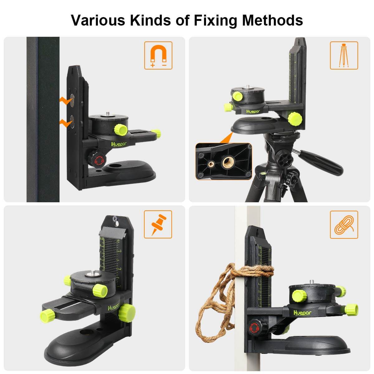 Huepar PV10+ Fine-tuning Bracket HUEPAR CA - Laser Level