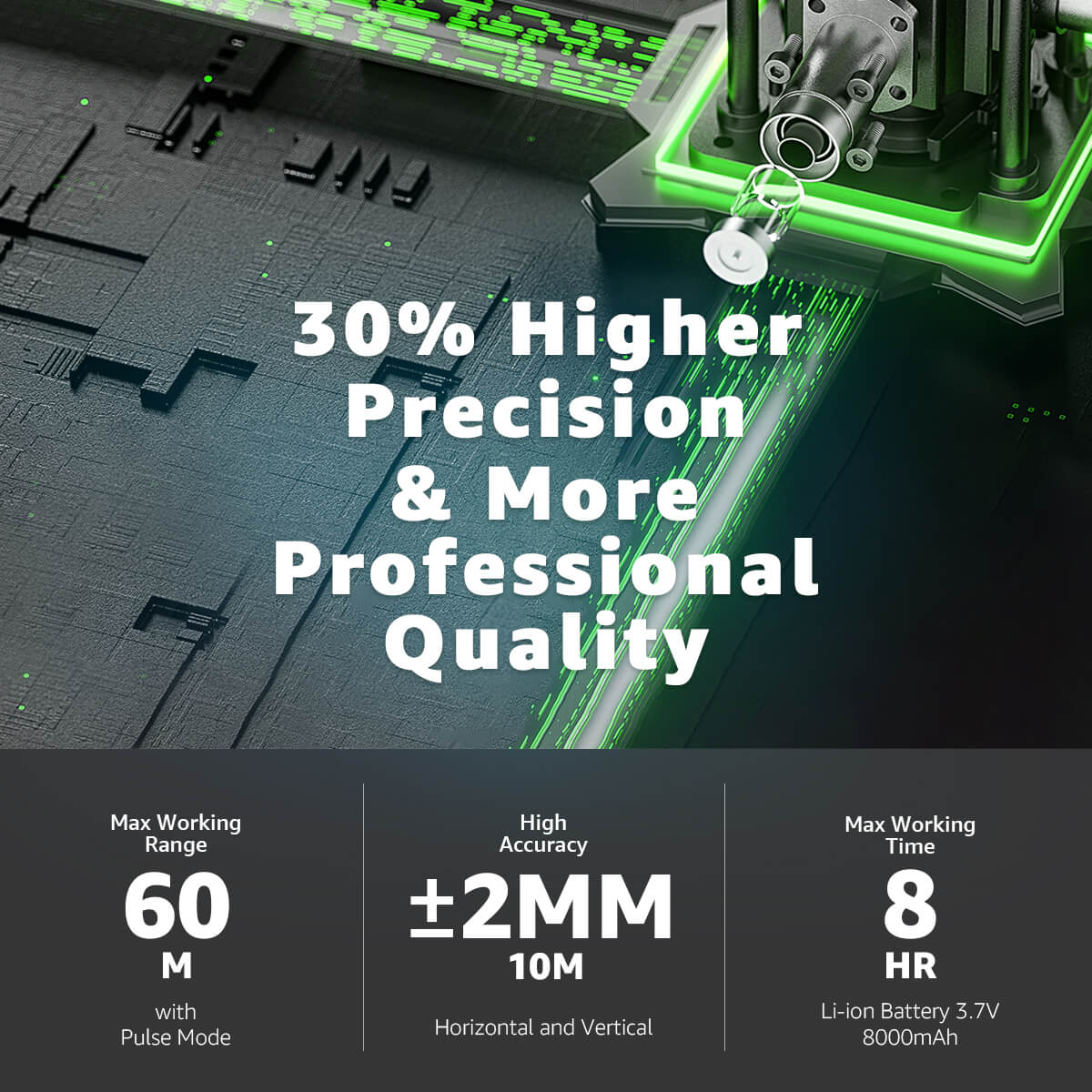 Huepar Pro ZK04CG Laser Level