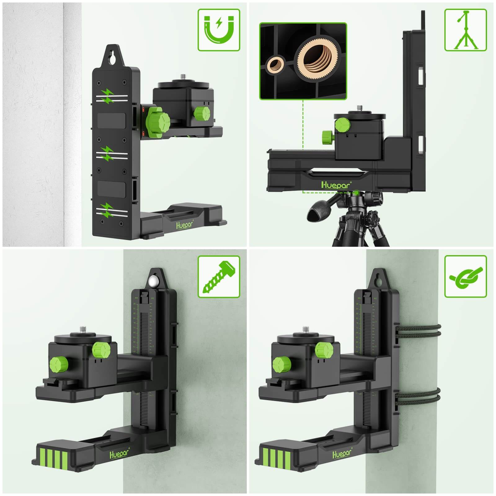 Huepar PV11+ Fine tuning Bracket Adapter HUEPAR US - Laser Level